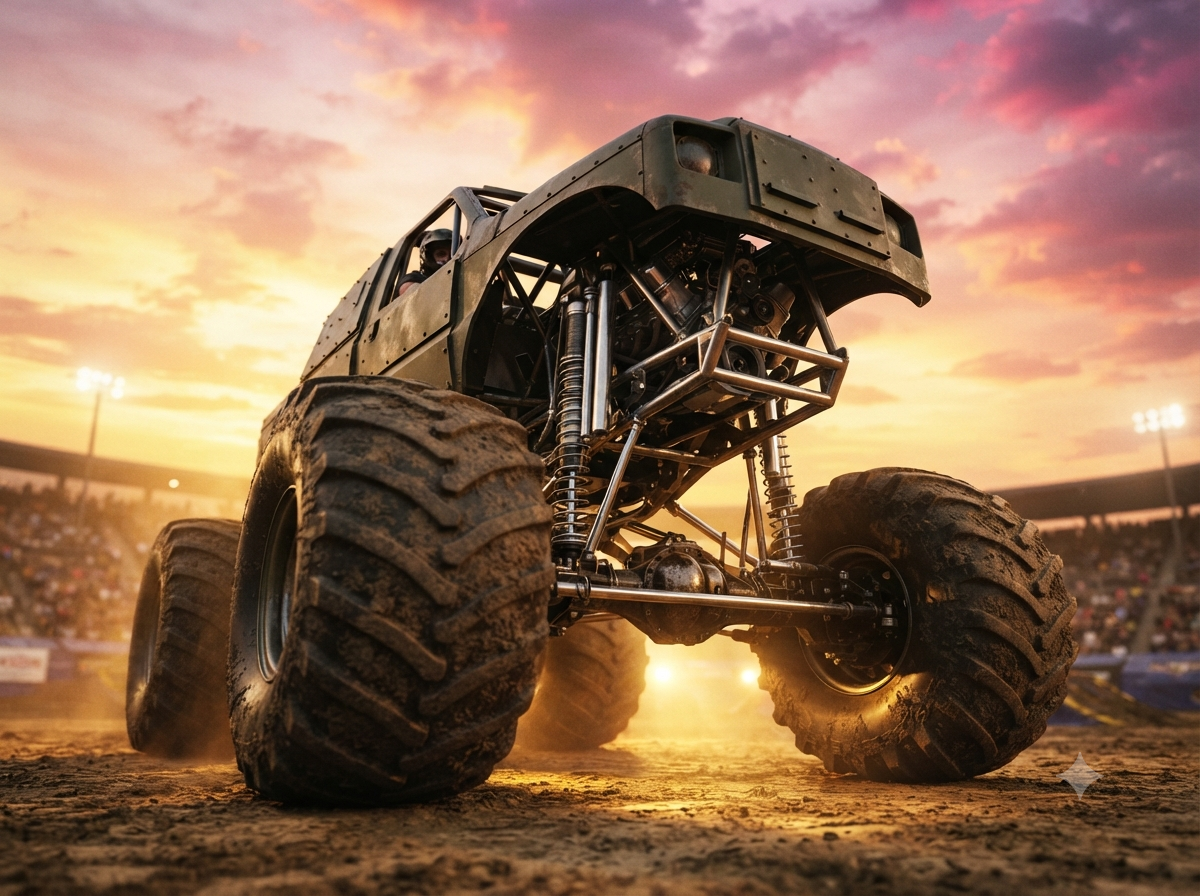 Monster Trucks nameplate